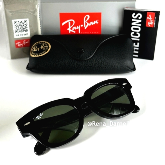 RayBan State Street RB2186 Black New